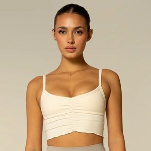 437 Scrunch Bra - CREME